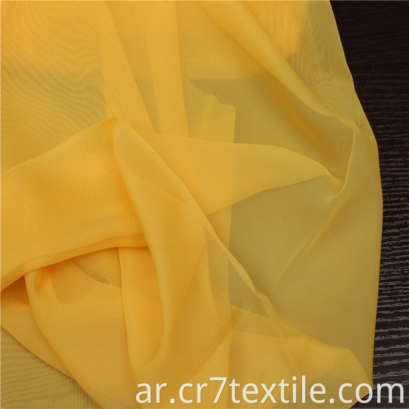 58 Inch 30d Polyester Dyed Yarn Chiffon Fabric